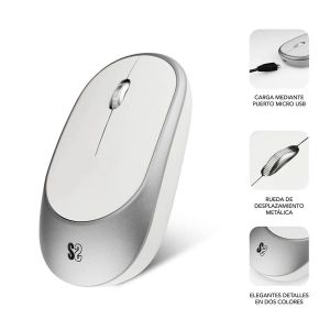 Ratón Óptico Wireless Bluetooth Smart Silver